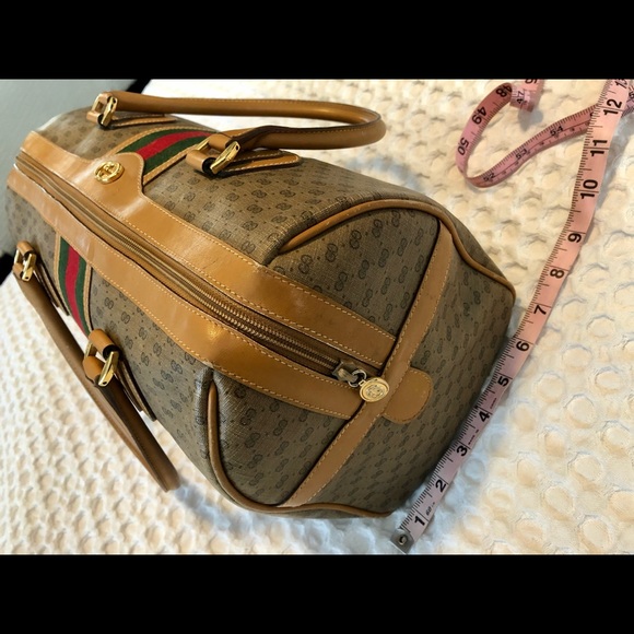 ‼️SOLD‼️ 🍒 Authentic Big Gucci Boston Bag 🍒 - Picture 10 of 16